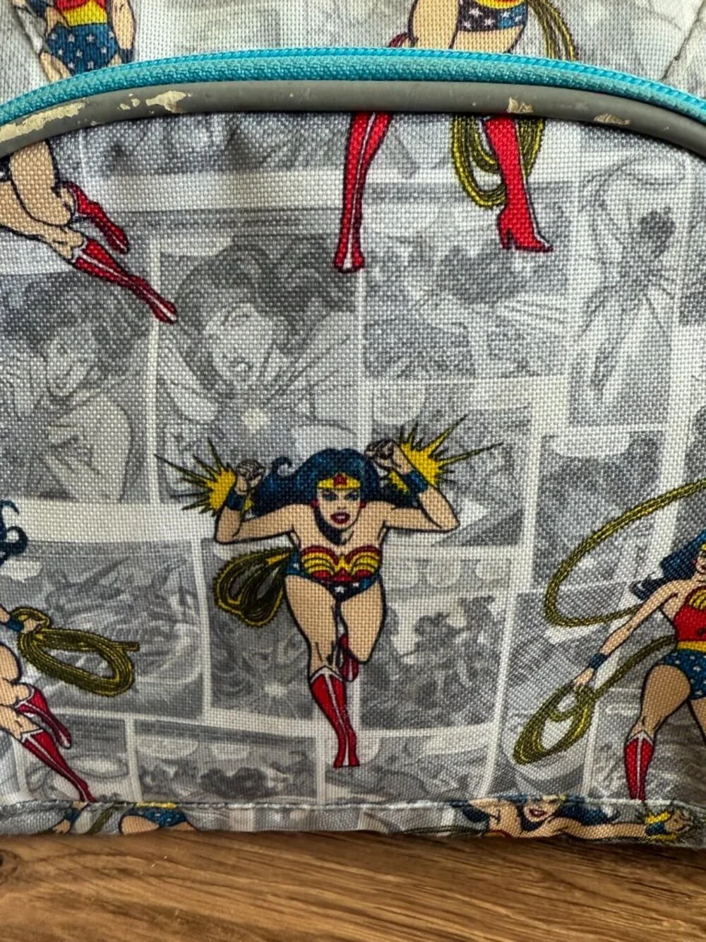 Pottery Barn Kids Wonder Woman Backpack DC Comics School Bag